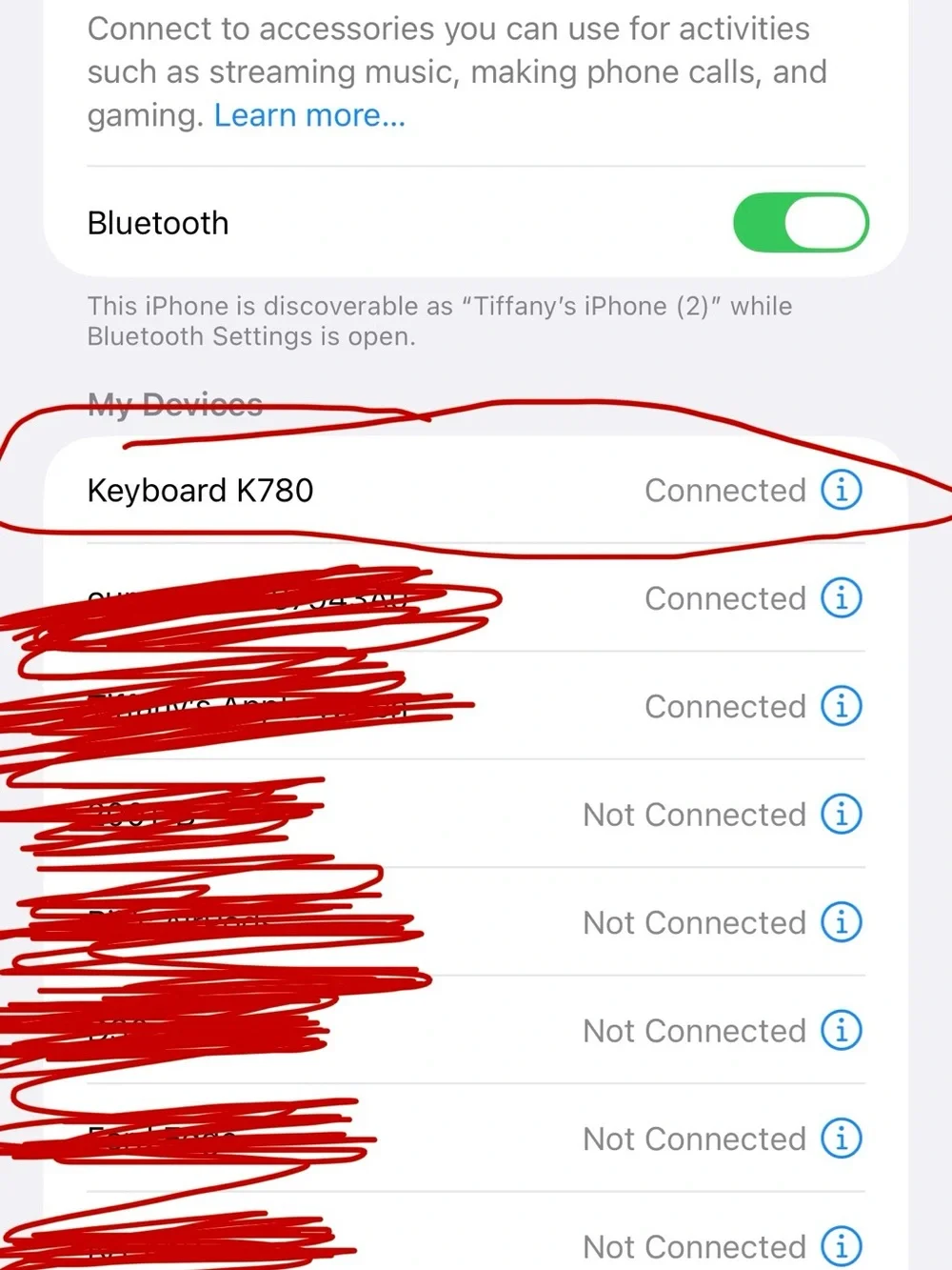 Logitech K780 Multi-Device Wireless Keyboard for Computer, Phone and Tablet